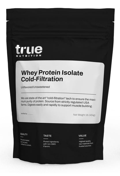 True Nutrition Whey Protein Isolate, French Vanilla, 1lb
