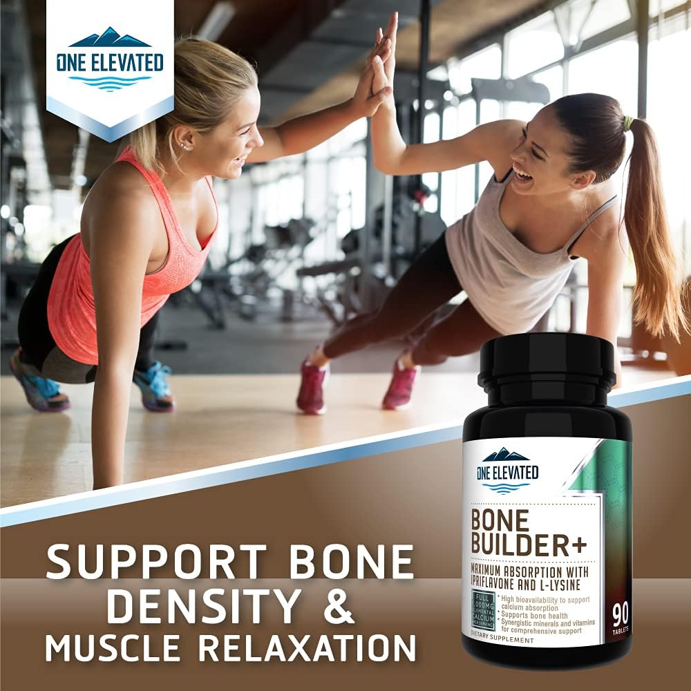 Comprehensive Bone Builder Calcium Supplement. Formulated with Highest Grade Calcium -Carbonate/Hydroxyapatite/Citrate, Magnesium, Zinc, D3. Works in Sync for Optimum Bone Health and Bone Strength.