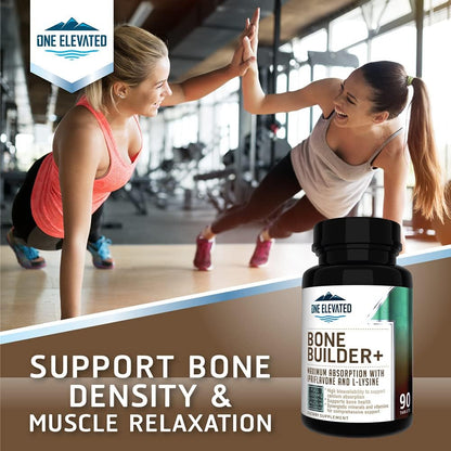 Comprehensive Bone Builder Calcium Supplement. Formulated with Highest Grade Calcium -Carbonate/Hydroxyapatite/Citrate, Magnesium, Zinc, D3. Works in Sync for Optimum Bone Health and Bone Strength.
