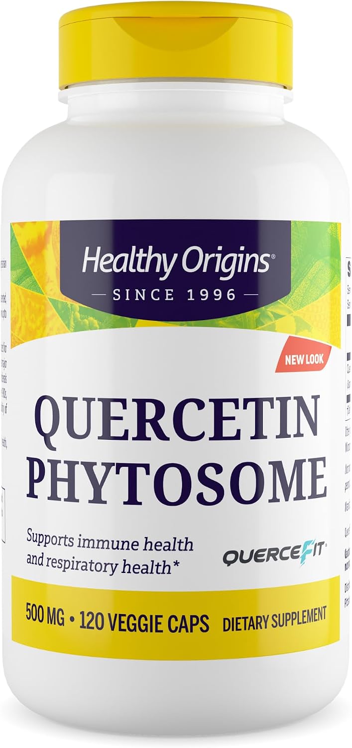 Healthy Origins Quercetin Phytosome Quercefit 500 mg, 120 Caps