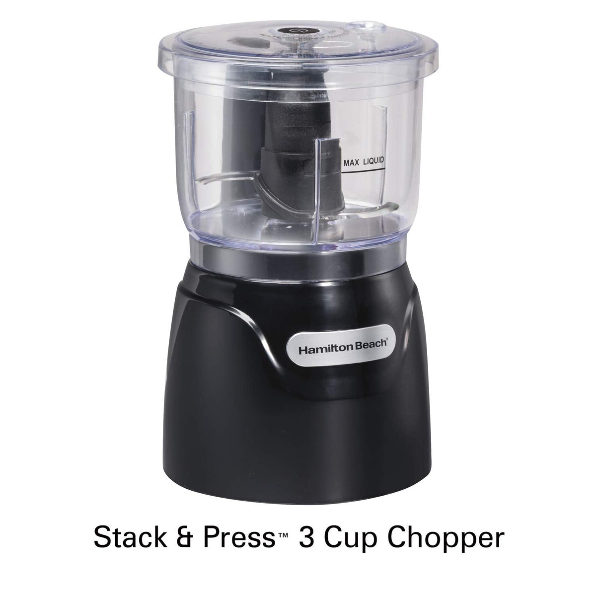 Hamilton Beach Electric Vegetable Chopper & Mini Food Processor, 3-Cup, 350 Watts