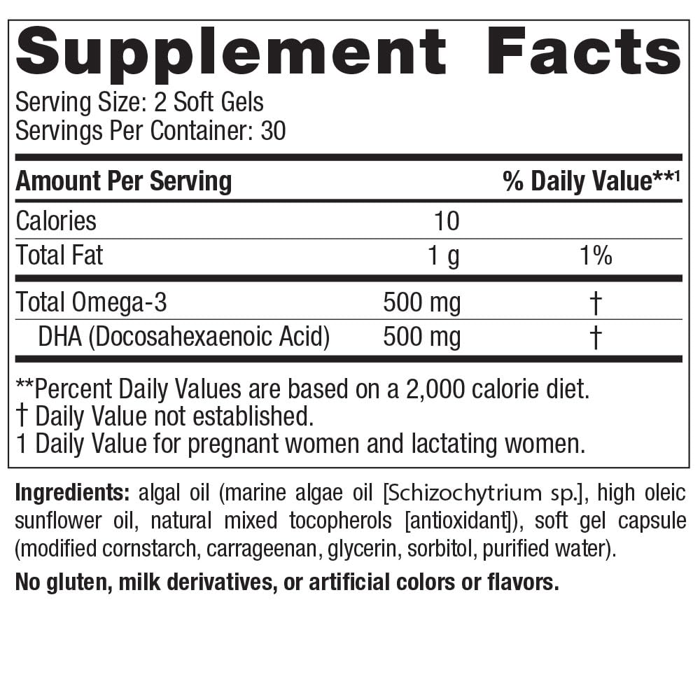Nordic Naturals Vegan Mom and Baby Starter Pack - Vegan Prenatal DHA and Prenatal Multivitamin
