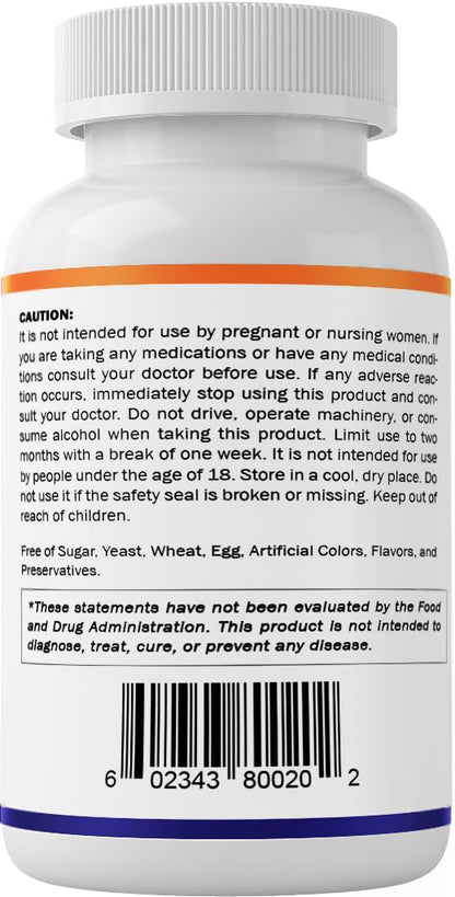 Vitamatic Melatonin 20 mg Fast Dissolve Tablets, 120 Count, Made in USA | Support Restful Sleep & Healthy Sleep Cycles*, Non GMO, Gluten Free
