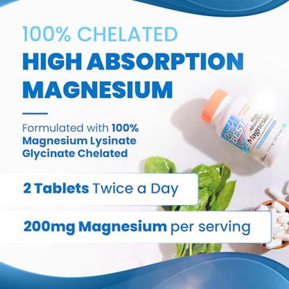 Doctor's Best High Absorption Magnesium Glycinate Lysinate, 100% Chelated, Non-GMO