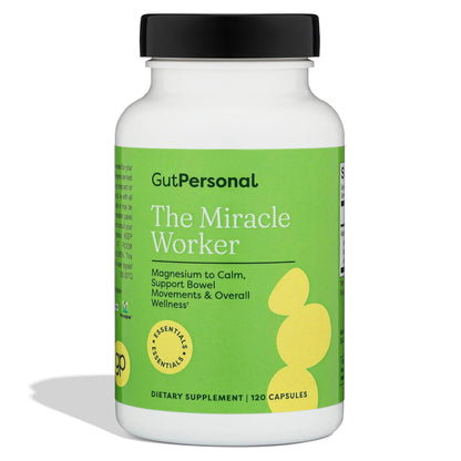 The Miracle Worker Magnesium Glycinate Powder for Sleep - Chelated Magnesium Drink Powder Supplement Helps Reduce Stress & Regularity While Easing Muscle Cramps with Strawberry Flavor - 30 Servings