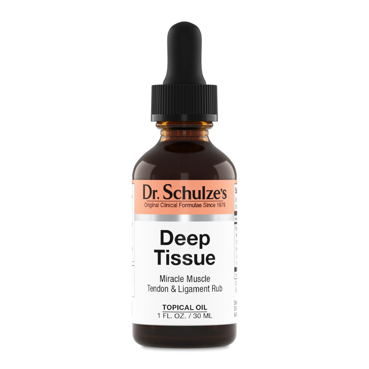 Dr. Schulze's Deep Tissue Oil | Powerful Herbal Support for Muscles, Tendons and Joints
