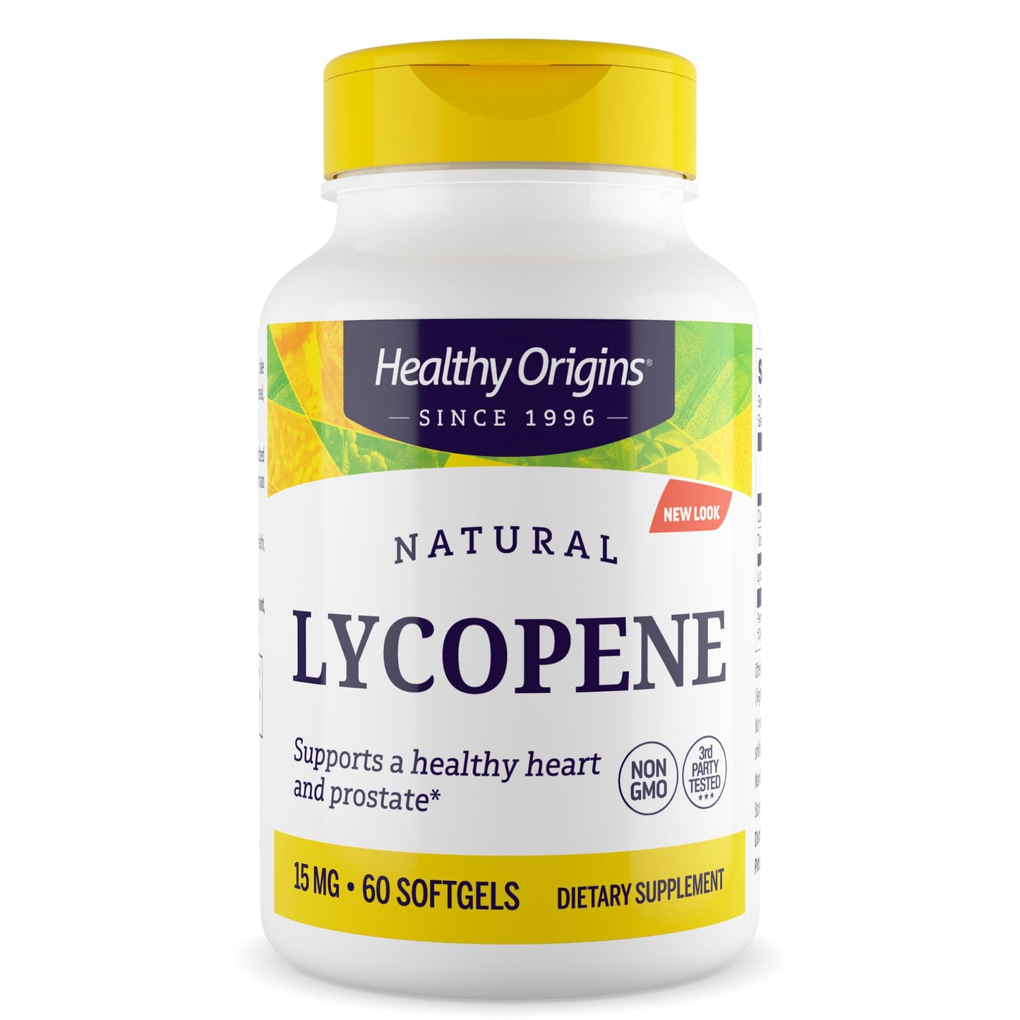 Healthy Origins Lycopene 15 mg, Natural Tomato, 180 Softgels
