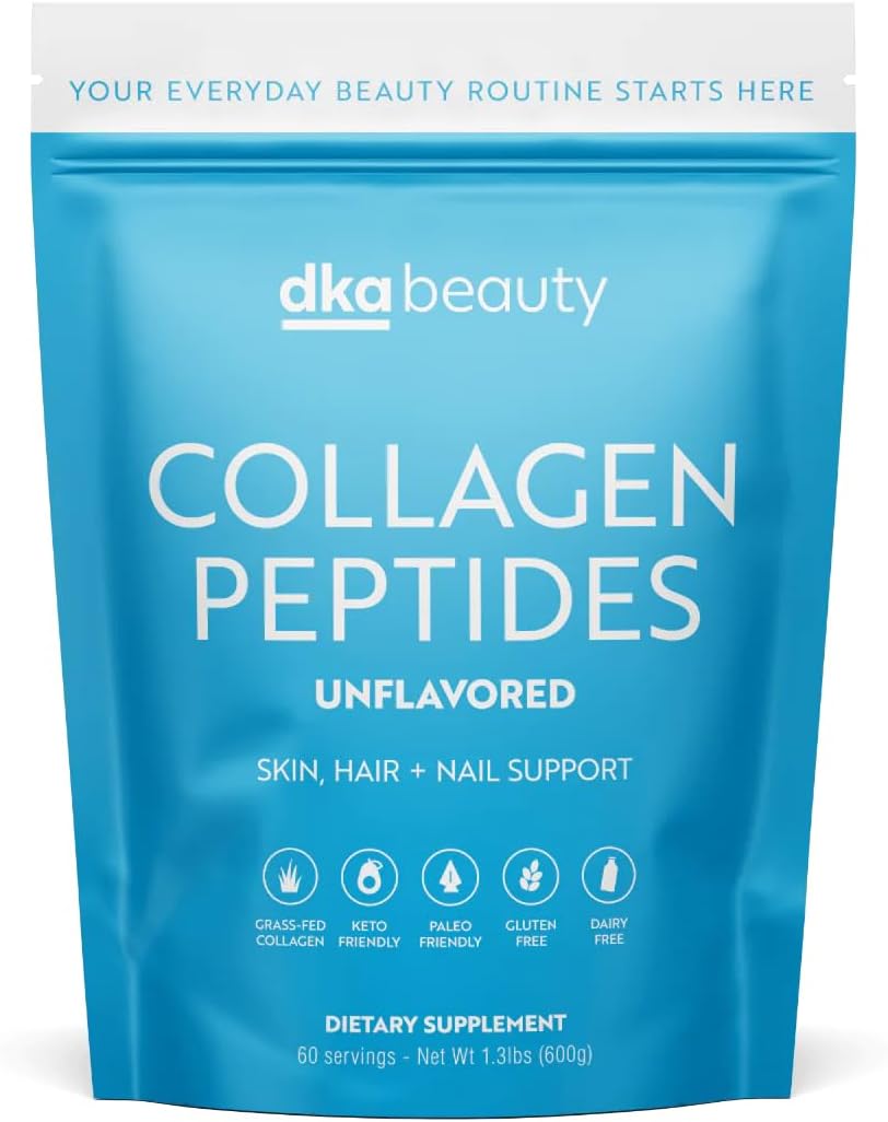 Dr. Kellyann Unflavored Collagen Peptides Powder (60 Servings) – Grass-Fed, Keto & Paleo-Friendly, Non-GMO, Gluten-Free, 1 Pack