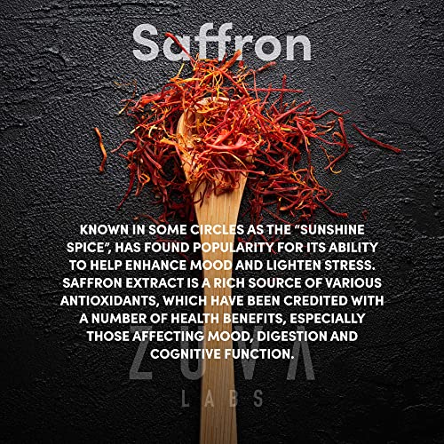 Saffron Supplements - 100% Pure Saffron Extract Mood Enhancer for Women and Men