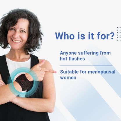 KÜLKUF Cooling Wristband with Instant Relief from Hot Flashes, Menopause Bracelet