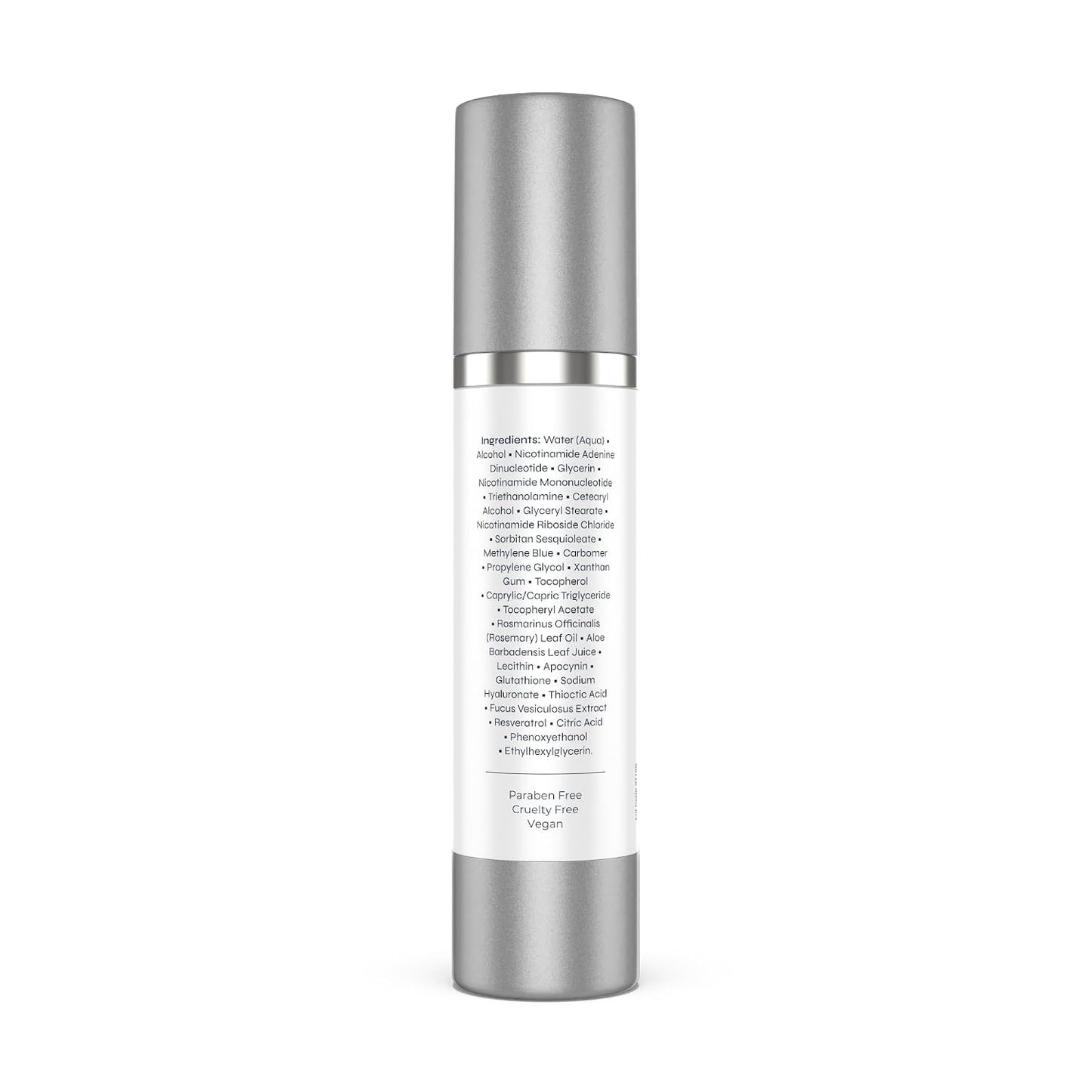Renue Blue Methylene Blue Face Serum - Liposomal NAD+ Complex and Nutrients for Skin Rejuvenation, Deep Hydration, and Anti-Aging Support