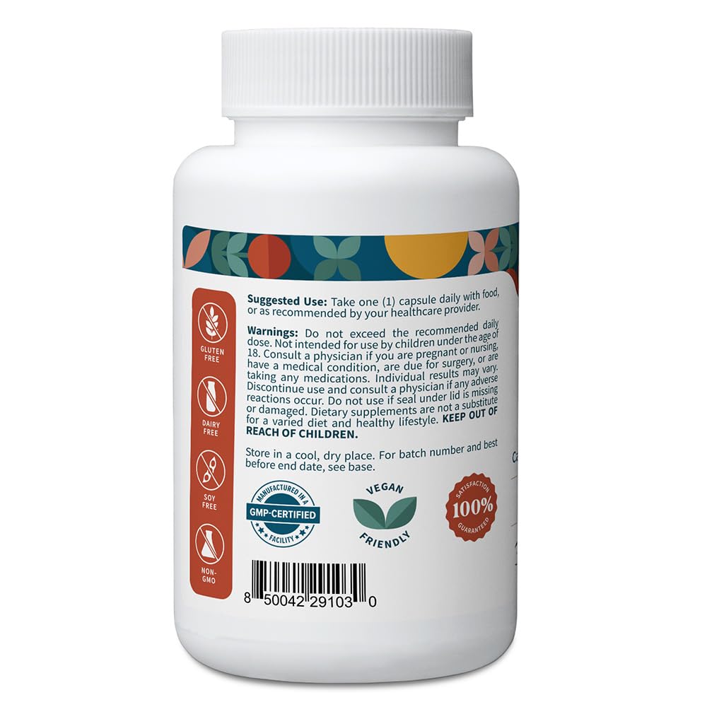 Pattern Wellness CoQ10 – 200mg Ubiquinone with BioPerine® Black Pepper Extract – Cellular Energy & Vitality Support – Non-GMO – 30 Vegan Capsules*
