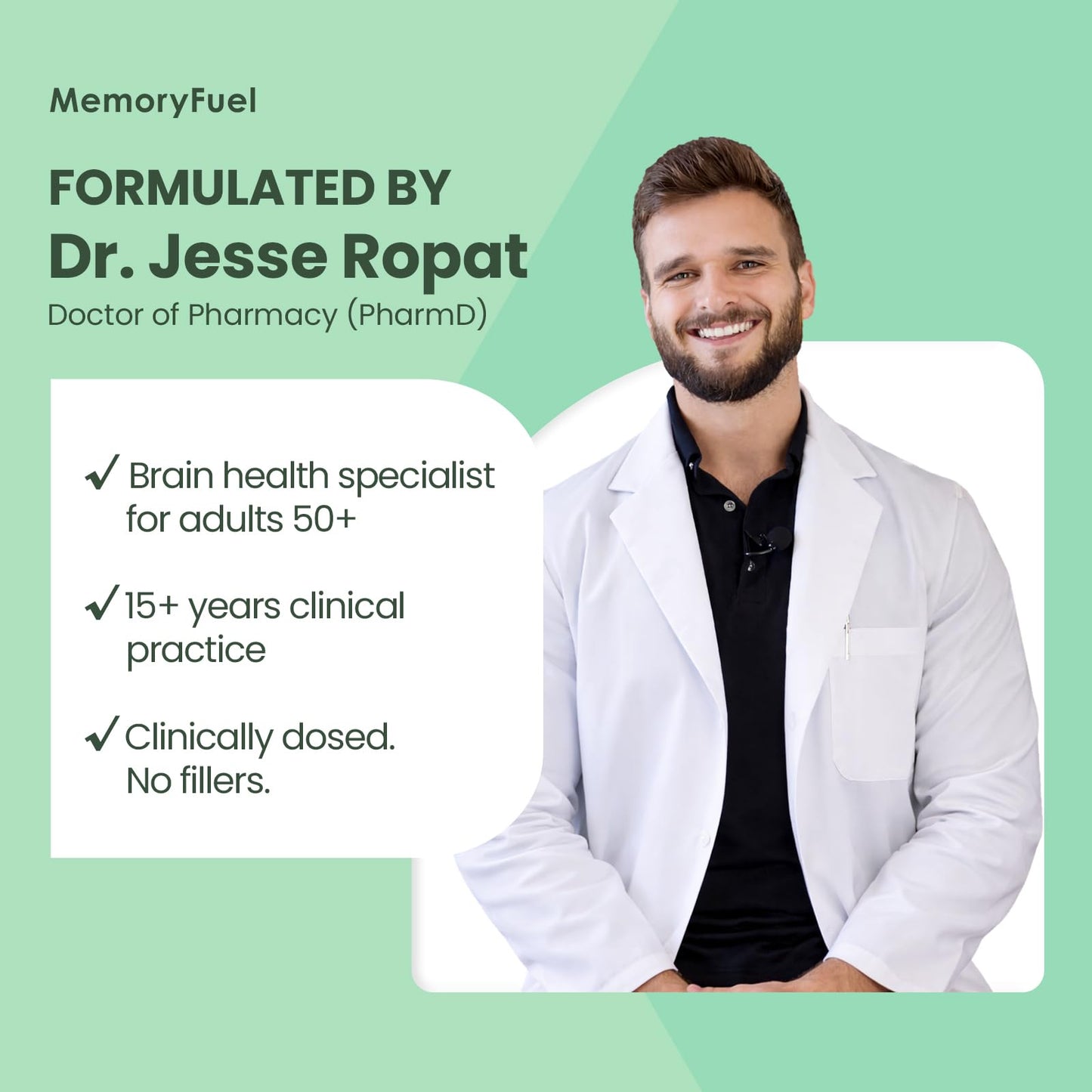 Memory Fuel Creatine Monohydrate Powder for Brain Energy & Focus | 5,000mg Micronized Creatine with L-Theanine, Choline & Magnesium, Cognitive Support for Adults, No Crash, 1 Scoop Daily