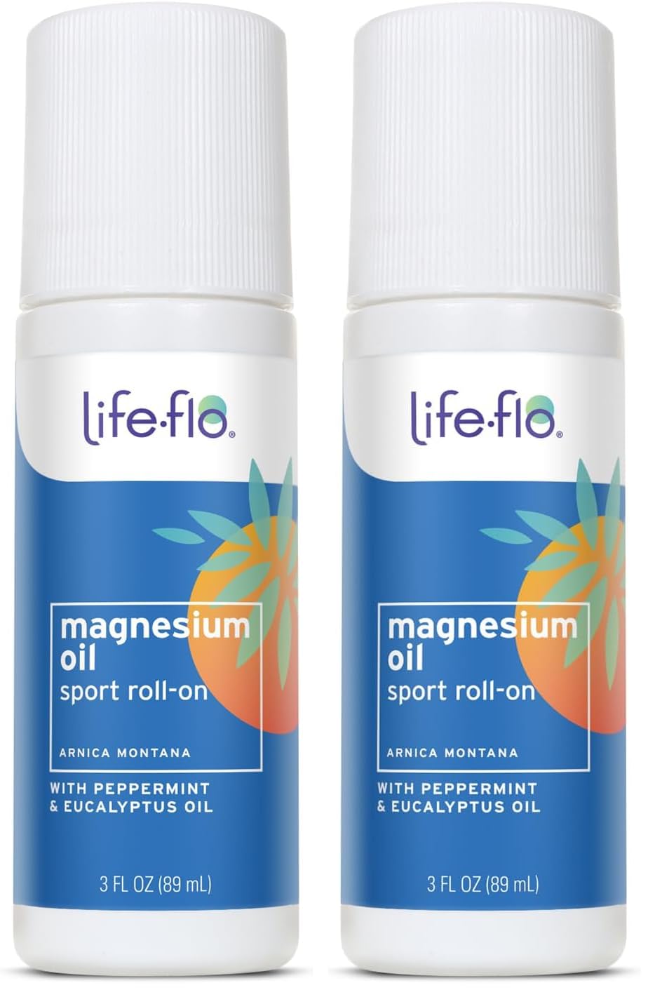 LIFE-FLO Magnesium Oil for Feet and Body - Topical Magnesium Spray Soothes Muscles, Joints When Massaged Into the Skin - Doubles as a Deodorant Spray or Bath Oil, Hypoallergenic, 8 Fl Oz