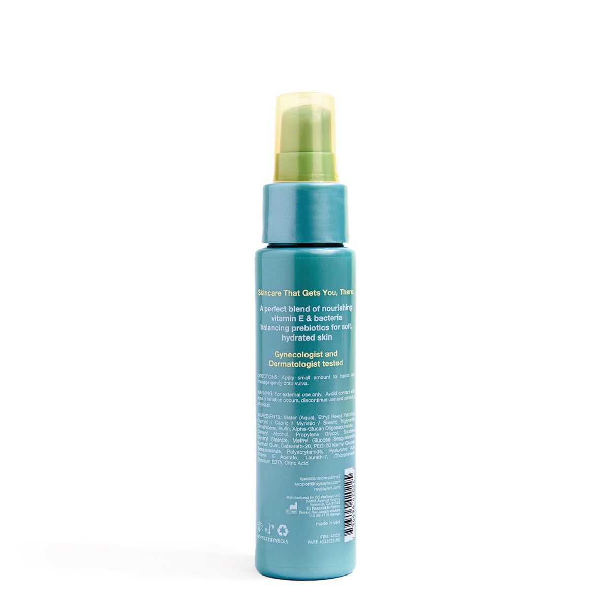 SAY LA V. Hydrating Veauty Cream, Intimate Vulva Moisturizing Skincare for Dryness with Prebiotics