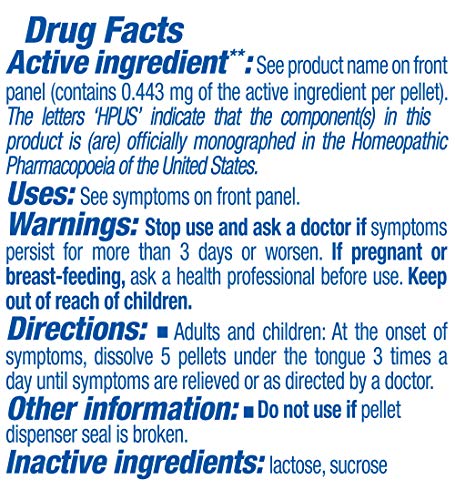 Boiron Lycopodium Clavatum 200CK, 80 Pellets, Homeopathic Medicine for Bloating and Gas