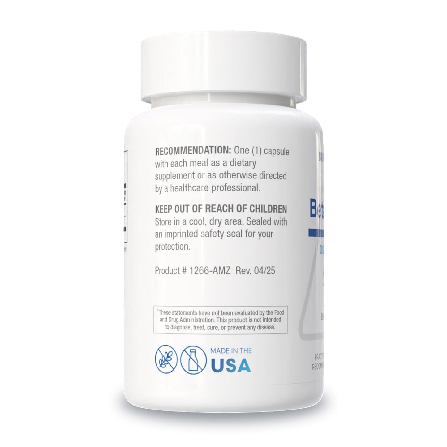 Biotics Research Betaine Plus HP - High Potency Hydrochloric Acid Supplement, Supports Digestive Function 90 Capsules
