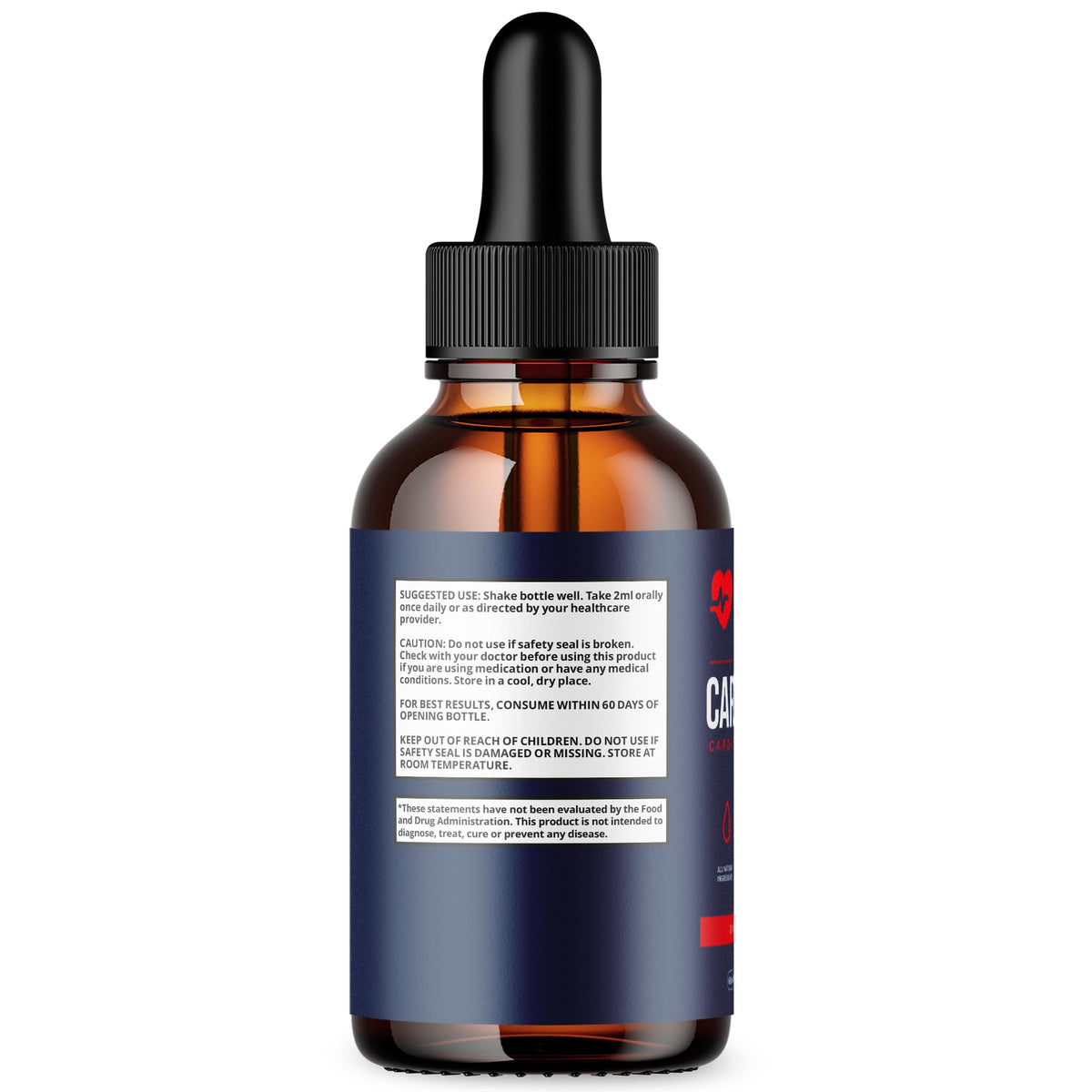 Cardio Flush Drops, Cardioflush Drops Premium Liquid Supplement 30 Servings