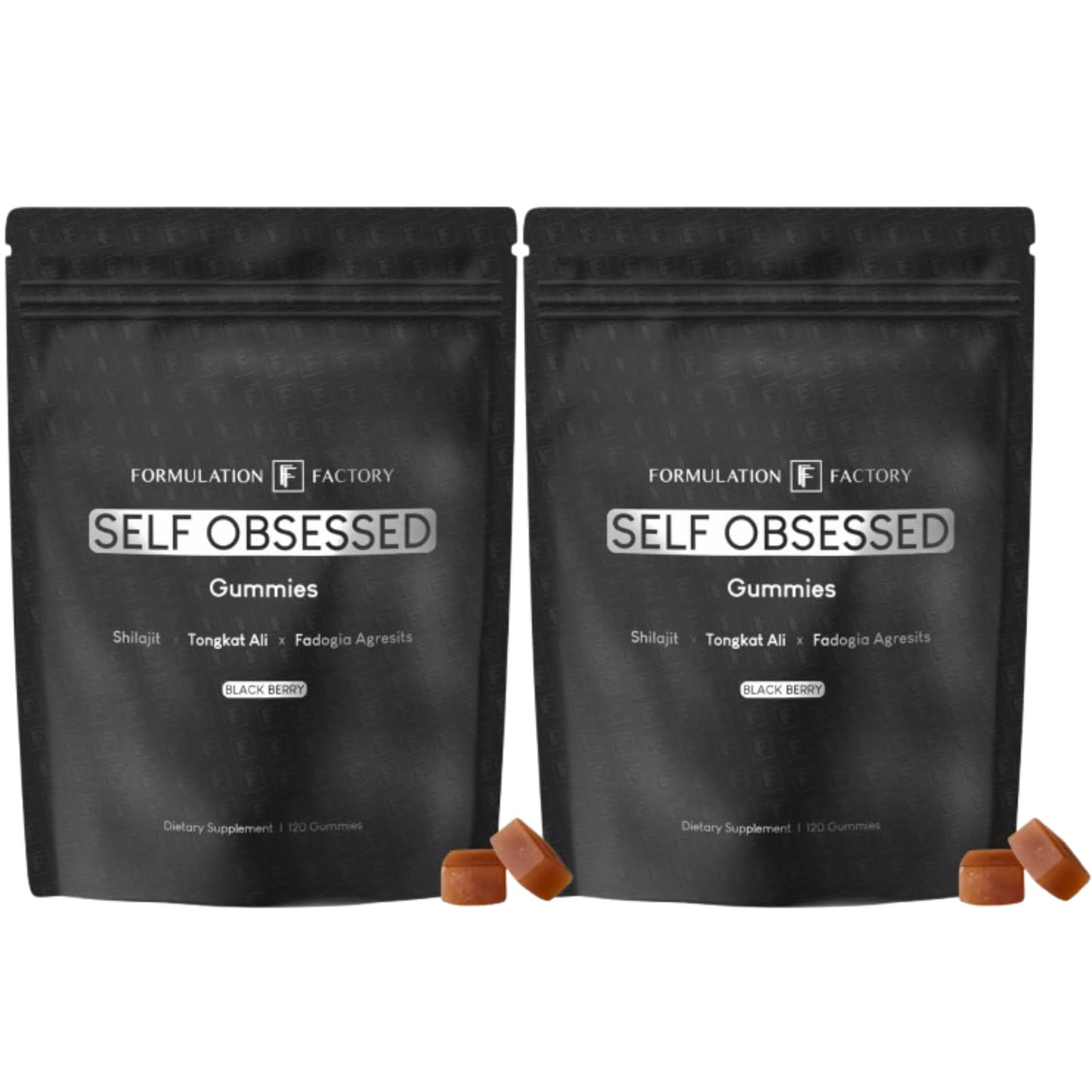 Formulation Factory Self Obsessed 10-in-1 Natural Testosterone Booster for Men, Testosterone Supplement for Men with Shilajit, Tongkat Ali, Fadogia Agrestis, 120 Capsules, 2 Month Supply