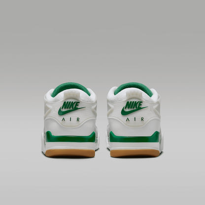 Air Jordan 4 RM Men's Shoes (FQ7939-103, White/Neutral Grey/Wolf Grey/Pine Green) Size 12
