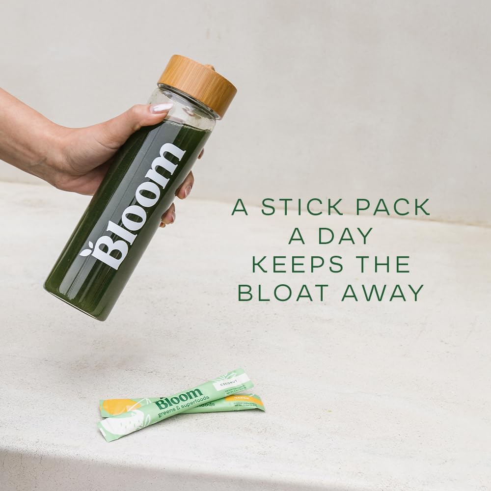 Bloom Creatine Gummies and Berry Greens Stick Packs Bundle