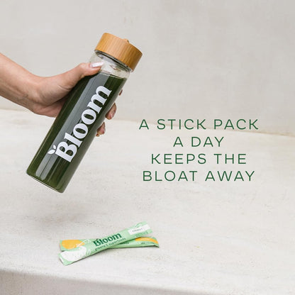 Bloom Raspberry Lemonade Clear Protein and Berry Greens Stick Packs Bundle