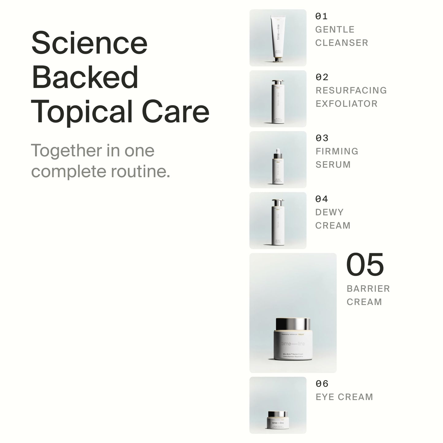 Timeline Mitopure™ Barrier Cream Nourishing Moisturizer With Peptides to Restore Dry Skin & Strengthen Barrier - 1.7 Fl Oz