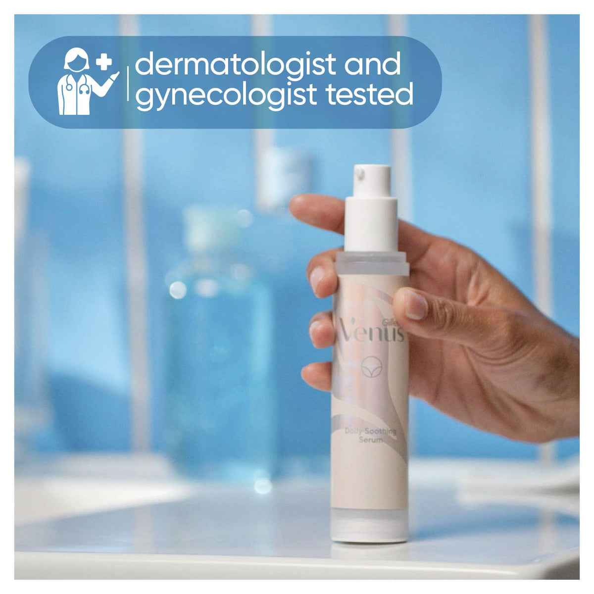 Gillette Venus Intimate Grooming Daily Soothing Serum Reduce Ingrown Hair for Pubic Hair