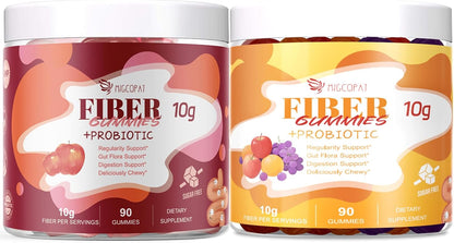 Migcopat (Grape, Apple, Orange) Fiber Gummies+Apple Gummies