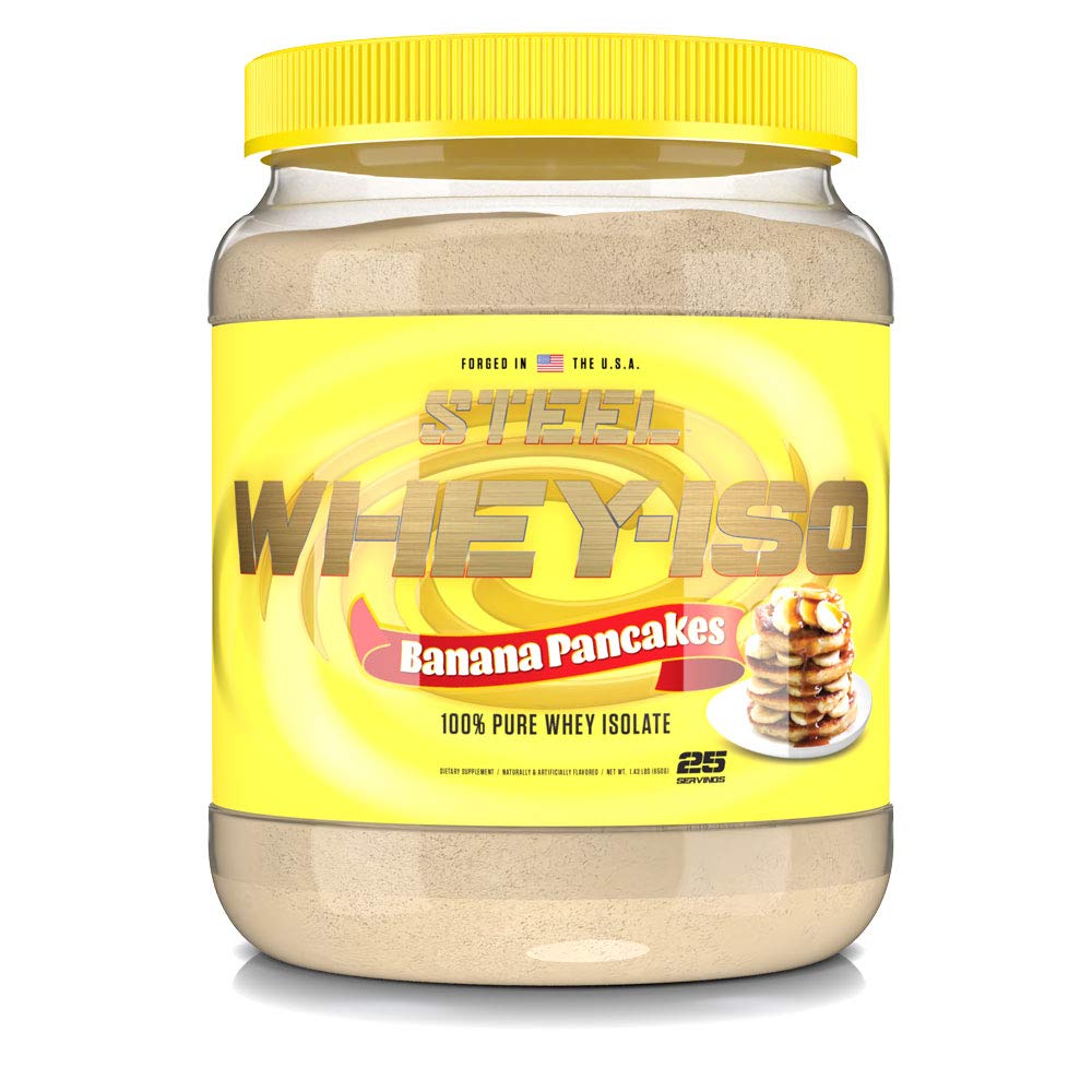 Steel Supplements Whey-Iso | Whey Isolate Protein Powder | Fast Absorbing 