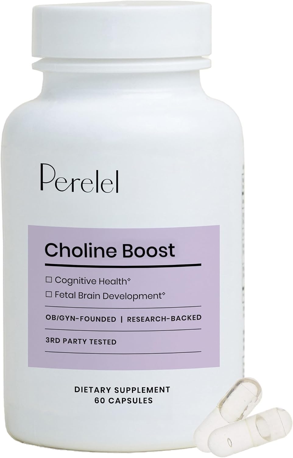 Perelel 2nd Trimester Bundle, 2nd Trimester Prenatal Vitamin Pack, Hydration Powder, & Choline Boost