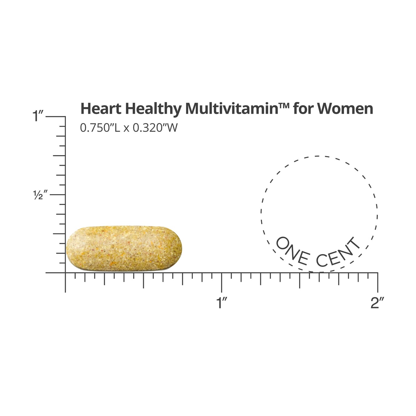 Dr. Sinatra Heart Healthy Multivitamin for Women with Vitamin D 1000 IU, A, B12, C, E, Biotin, Folate, and Zinc, 90 Tablets (30-Day Supply)