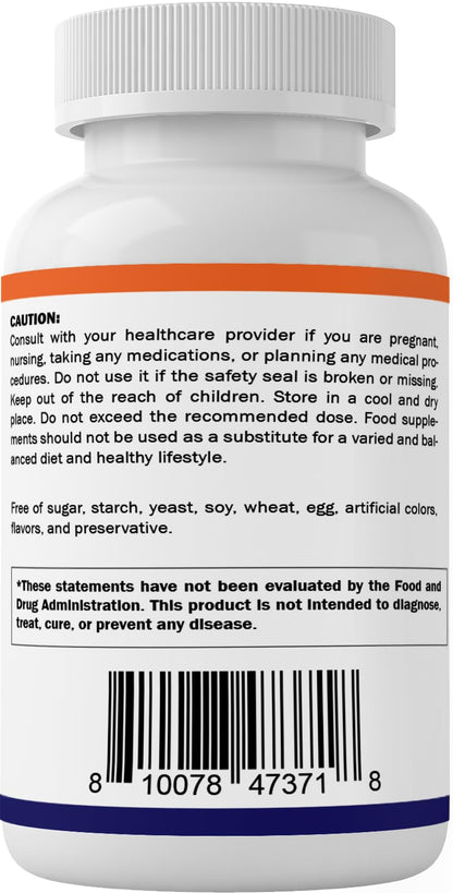 Vitamatic Berberine Supplement 500mg - 60 Vegetable Capsules - Made in The USA
