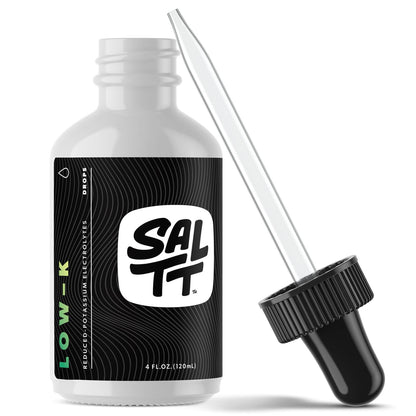 SALTT Low-K Fasting Low Potassium Electrolyte Drops, Unflavored, 8.3 oz