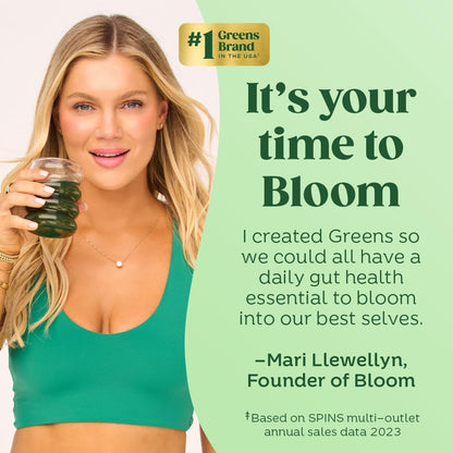 Bloom Super Greens Gummies and Greens Powder Citrus Bundle