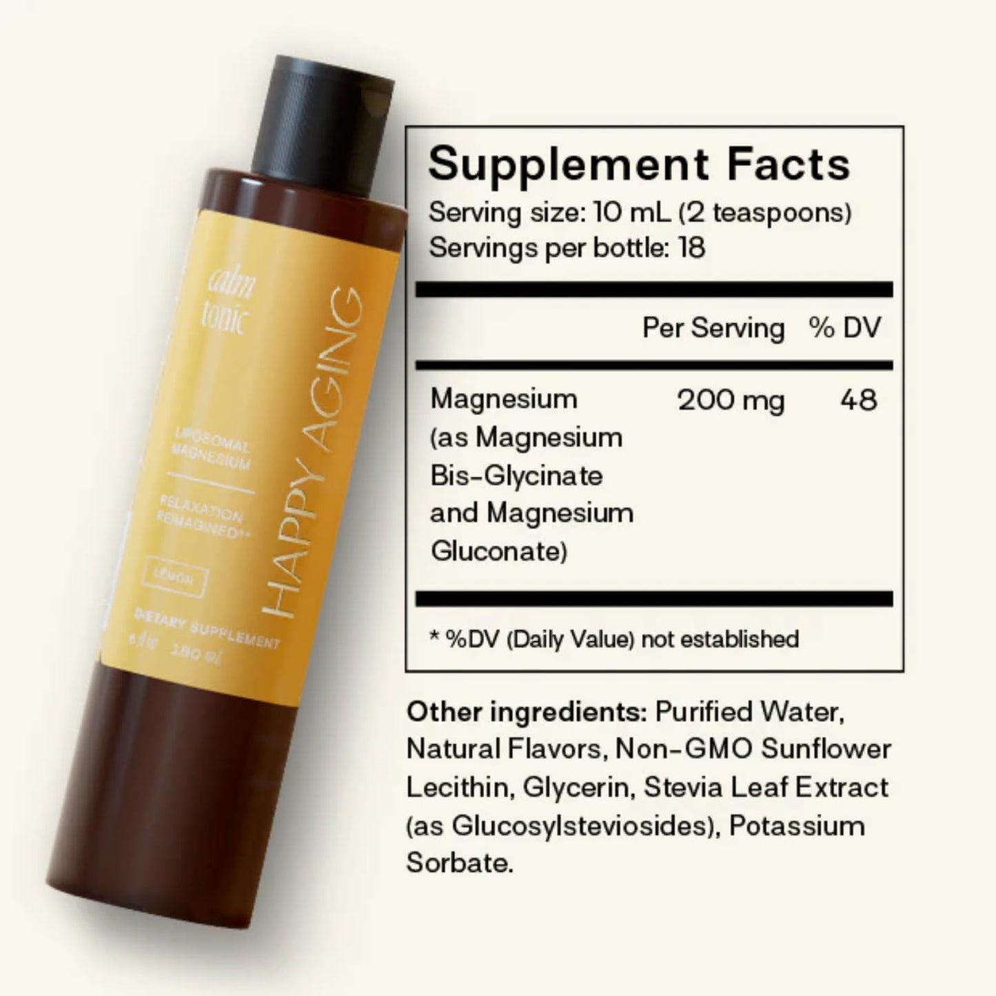 Happy Aging Vitality Trio – Longevity Shot + Calm Tonic + Relief Tonic | Energy, Recovery & Immune Support | NAD+ + Magnesium + Quercetin | 3 Units