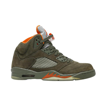 NIKE Air Jordan 5 Retro Olive Mens Shoes Size - 8