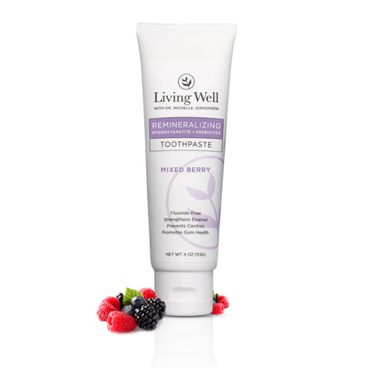 Hydroxyapatite Toothpaste with PROtektin, Fluoride-Free, Mint, 4 oz
