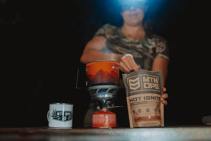 MTN OPS Hot Ignite Focus & Energy Coffee, Mountain Mocha