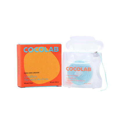 Cocofloss Expanding Woven Dental Floss by COCOLAB, Mint Scent, 1-Pack