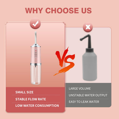 Electric Portable Bidet -Mobile Toilet Shower-Butt Shower Replacing Wet Wipes - for Travel