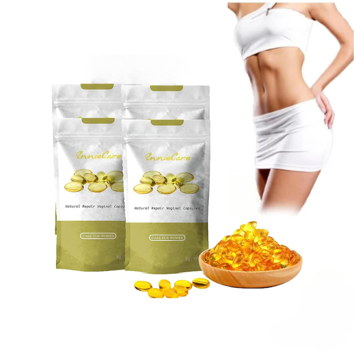 EXGYAN AnnieCare Instant Anti-Itch Detox Slimming Products, Annie Care Capsulas