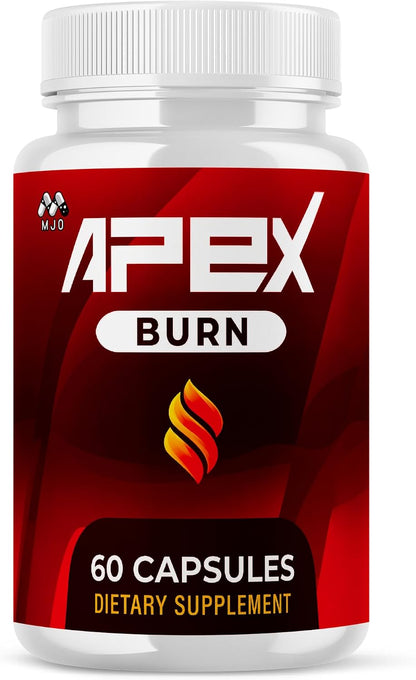 Apex Burn Capsules, Natural Weight Support Supplement 1-Pack, 60 Capsules