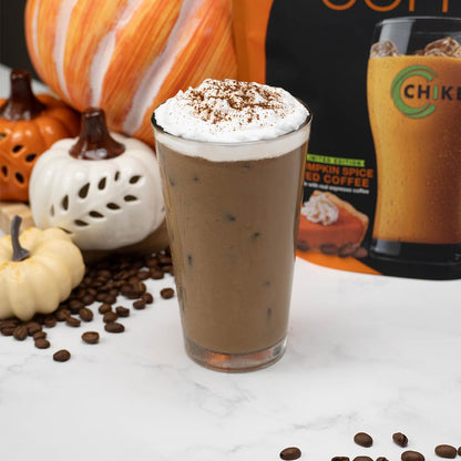 Chike Autumn Spice High Protein Iced Coffee Sampler Pack, 20 G Protein, 2 Shots