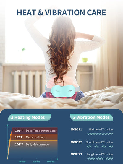 Slimpal Period Heating Pad for Cramps, FSA HSA Eligible Approved, Portable Heat Pad