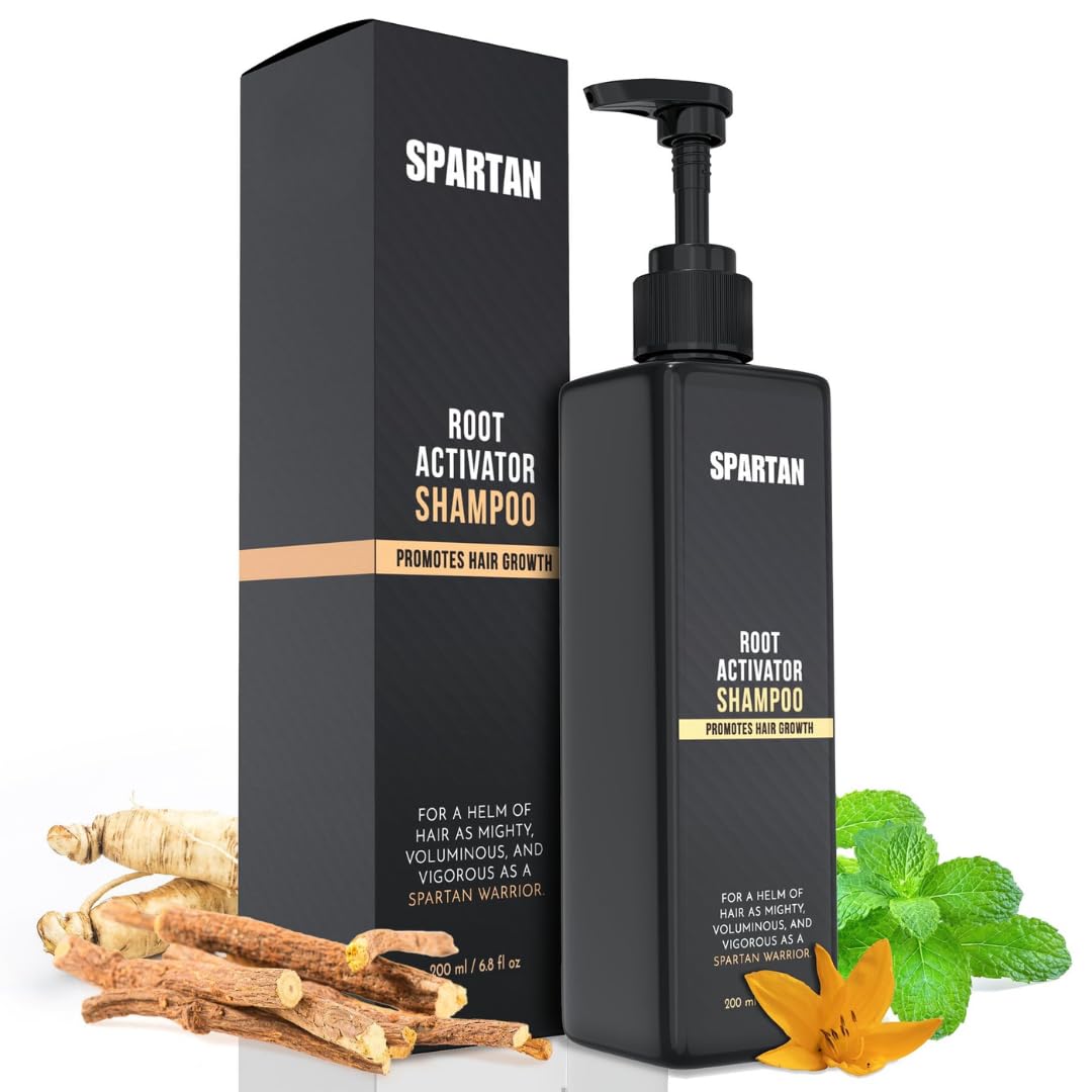 SPARTAN™ Root Activator Shampoo For Men - Hair Growth Shampoo for Hair Loss and Thinning Hair