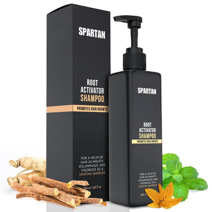 SPARTAN™ Root Activator Shampoo For Men - Hair Growth Shampoo for Hair Loss and Thinning Hair