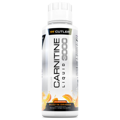 Cutler Nutrition Liquid L-Carnitine Fat Burner with Acetyl L-Carnitine | Sour Gummy Worm, 16 fl oz | Triple-Form Liquid with L-Carnitine Tartrate for Energy, Metabolism, Recovery and Workout Support