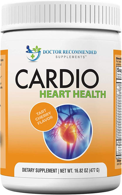Cardio Heart Health Powder – L-Arginine Supplement 5000mg & L-Citrulline 1000mg,16.82 oz